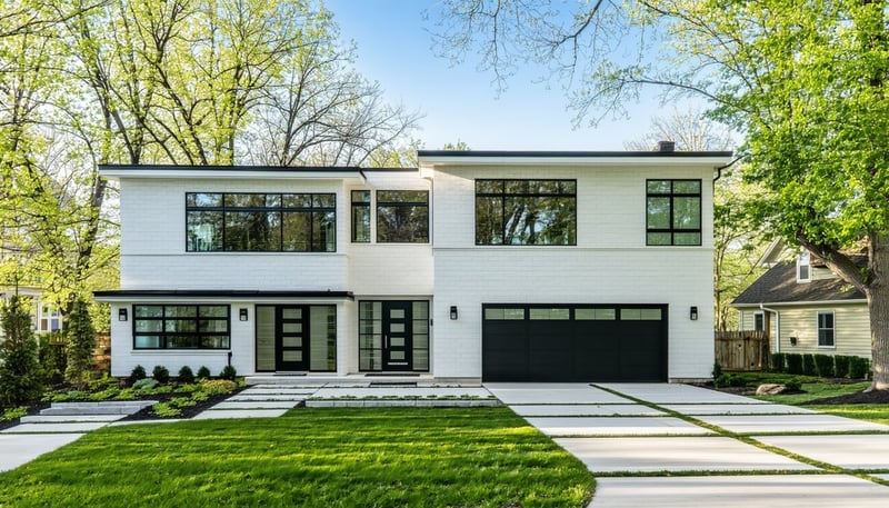Modern two-bedroom detached home at 29 East Allison in Webster Groves, Missouri